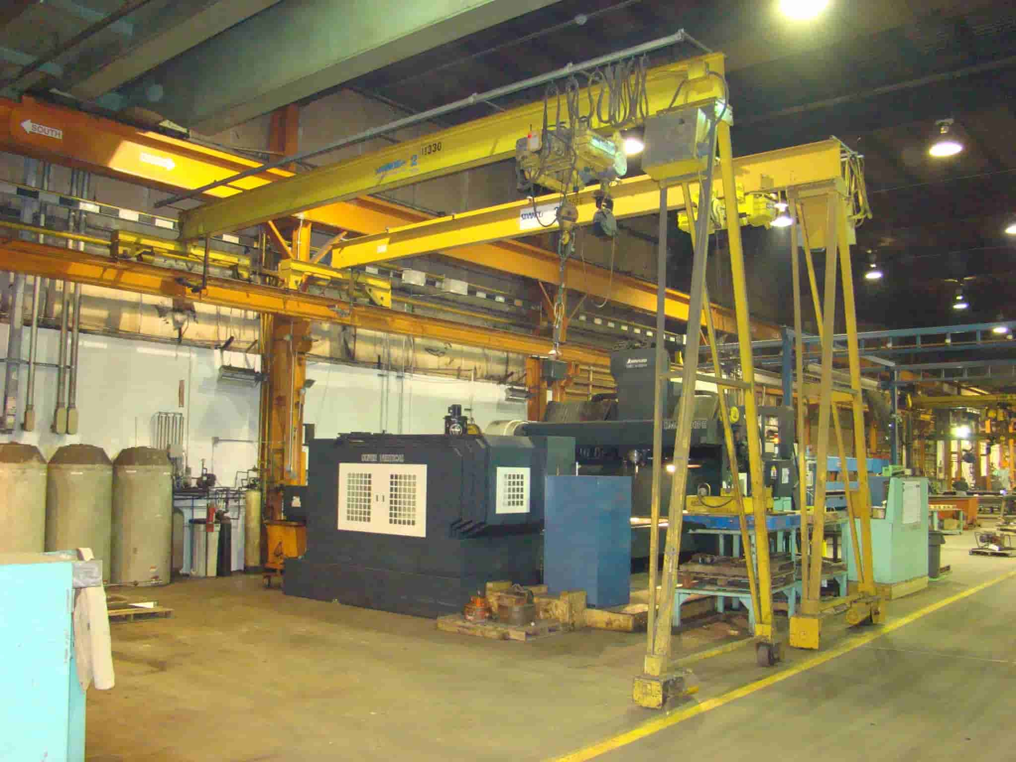 Two Top-Running Single-Leg Gantry Crane