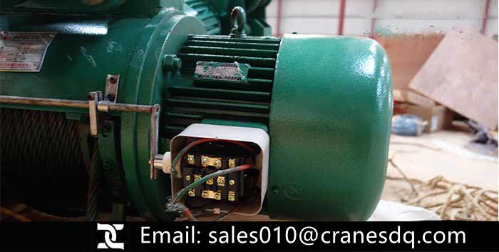 Electric hoist for 5 ton single girder overhead crane Africa