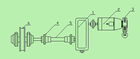 Crane operating mechanism of overhead crane