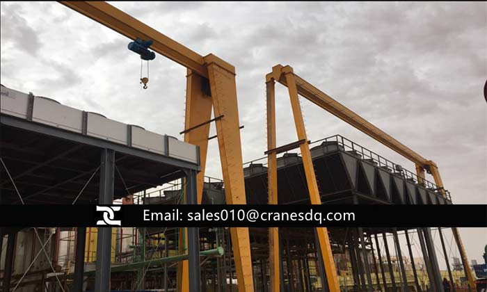 Gantry Crane installation in Saudi Arabia