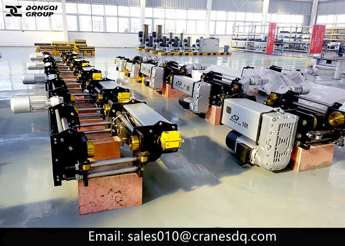 Electric hoist in crane factory in China
