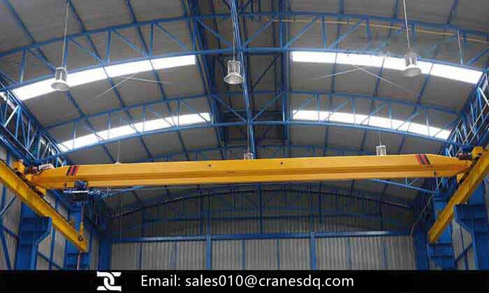 Single girder eot crane installation in Pakistan