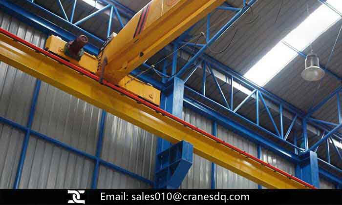 Single girder eot crane installation in Pakistan