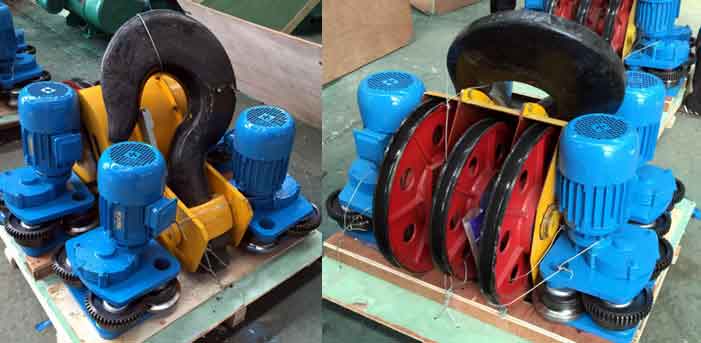 Electric hoist in Chinese factories