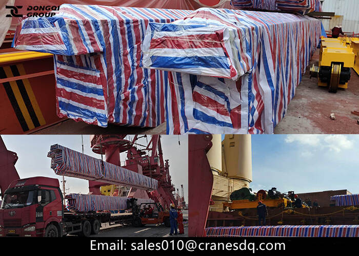 heavy overhead crane ready transport to India
