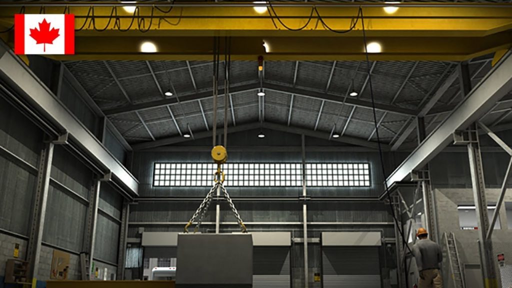 overhead cranes in Canada