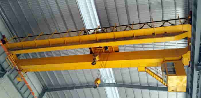 EOT crane installation site