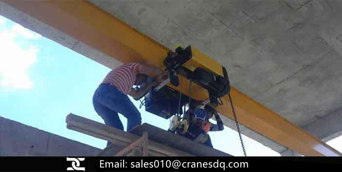 European hoist installation