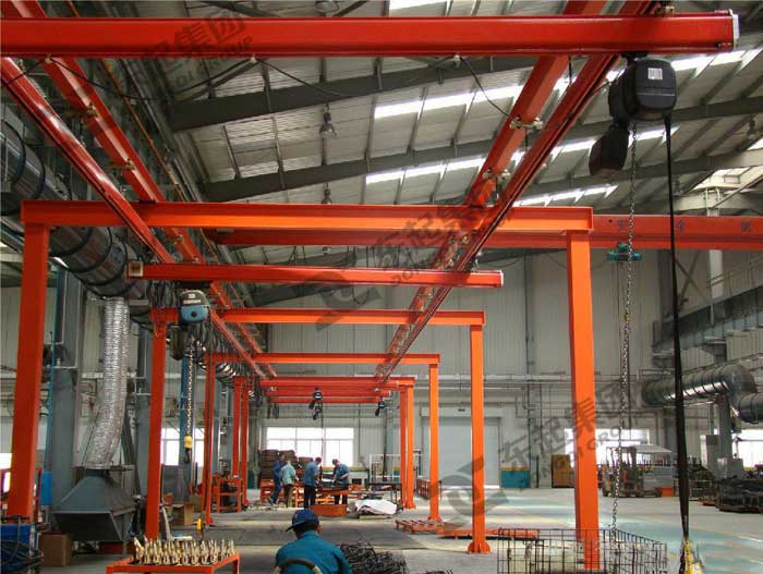 workshop crane-flexible-suspension-crane