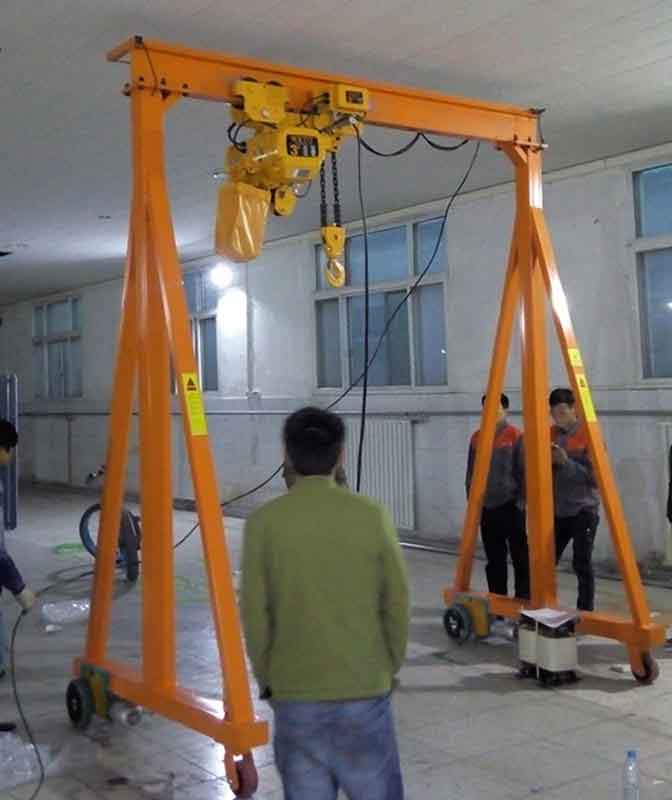 3 ton protable gantry crane