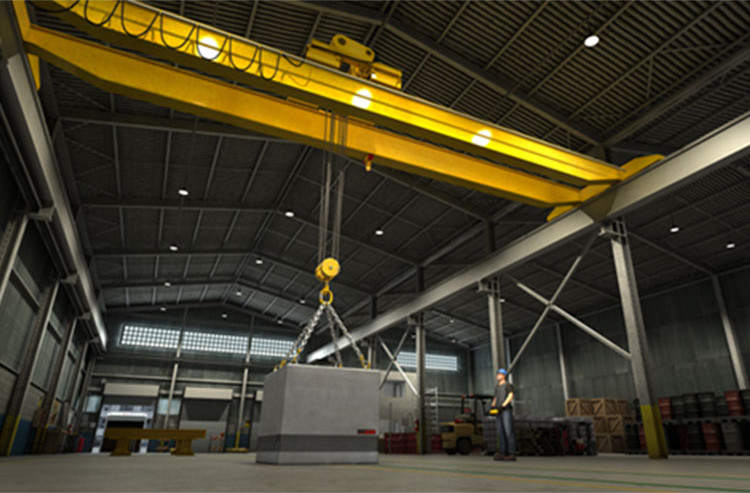 Industrial Span 15m Double Girder EOT Travelling Overhead crane