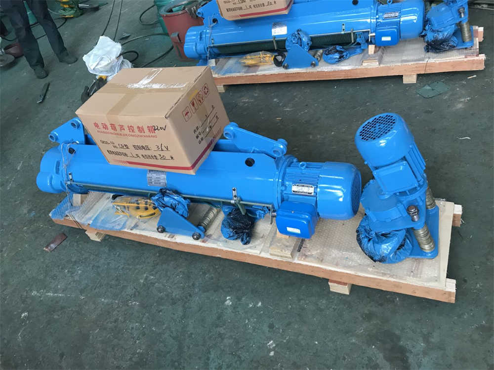 1 ton electric wire rope hoist (2)