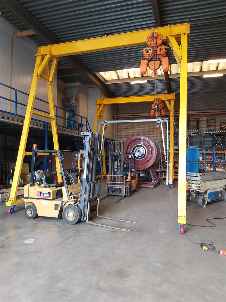 10T Portable gantry crane