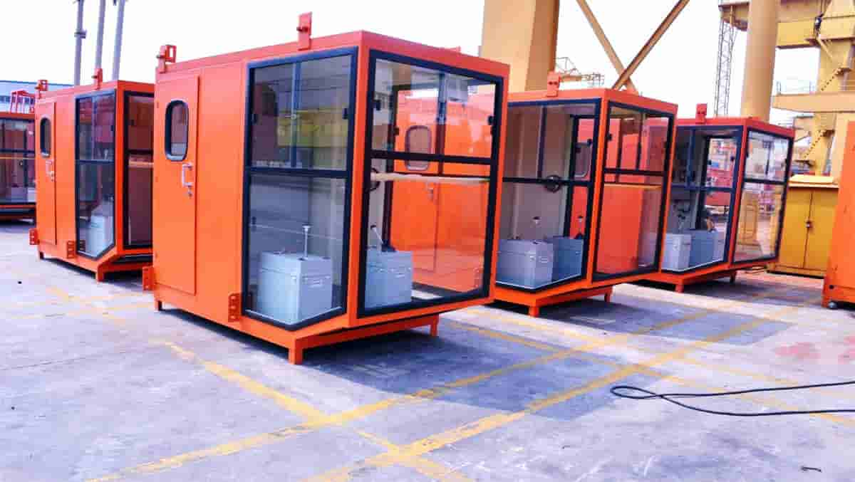 15 ton and 20 ton Double Girder Overhead Crane control cabin