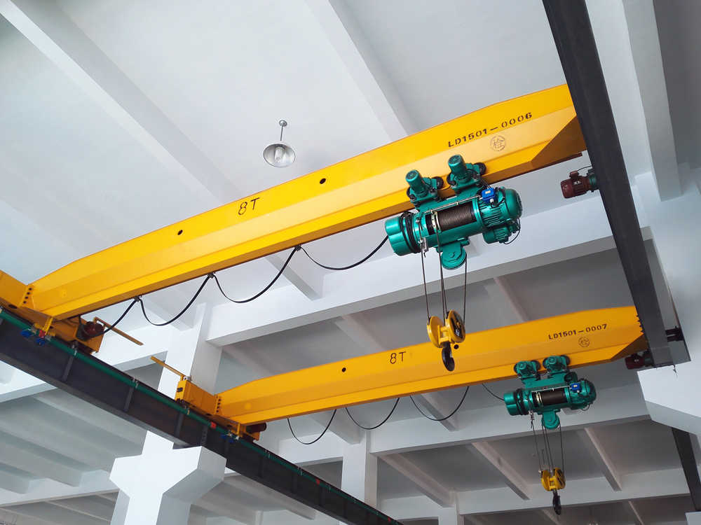 LD type electric single girder bridge crane