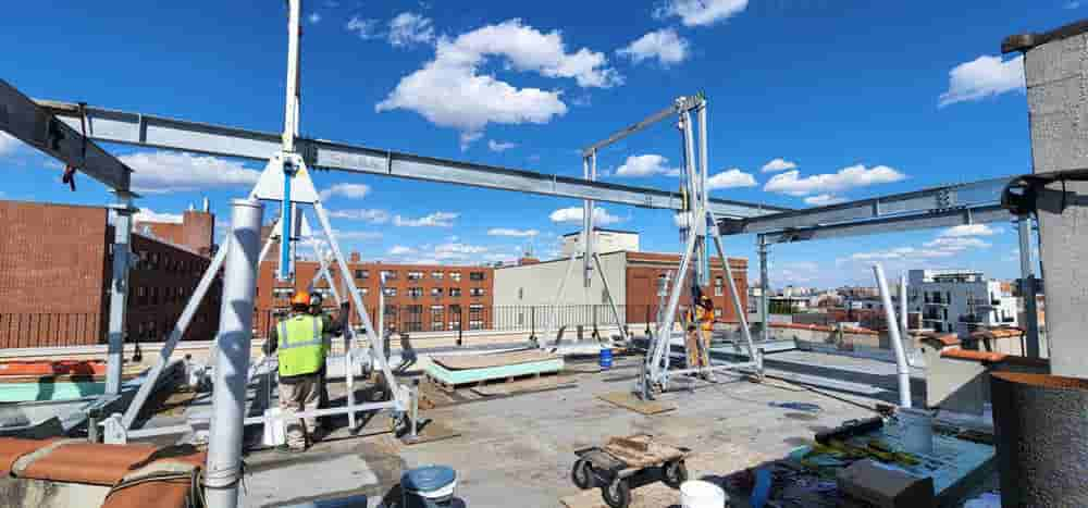 Reid Lifting Gantries Used In Solar Energy Sector