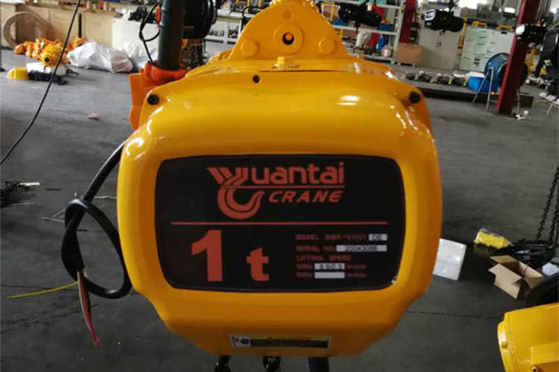 1 ton electric chain hoist