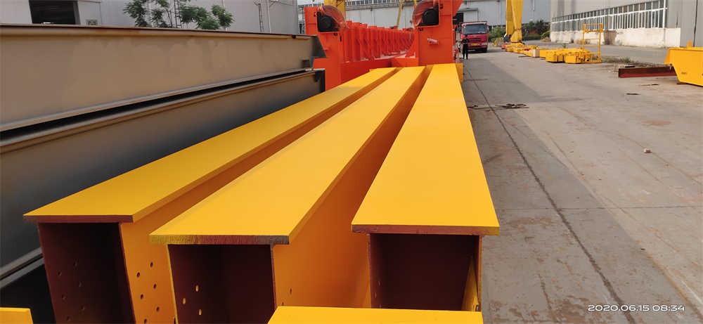 16 ton overhead crane Main girder after painting