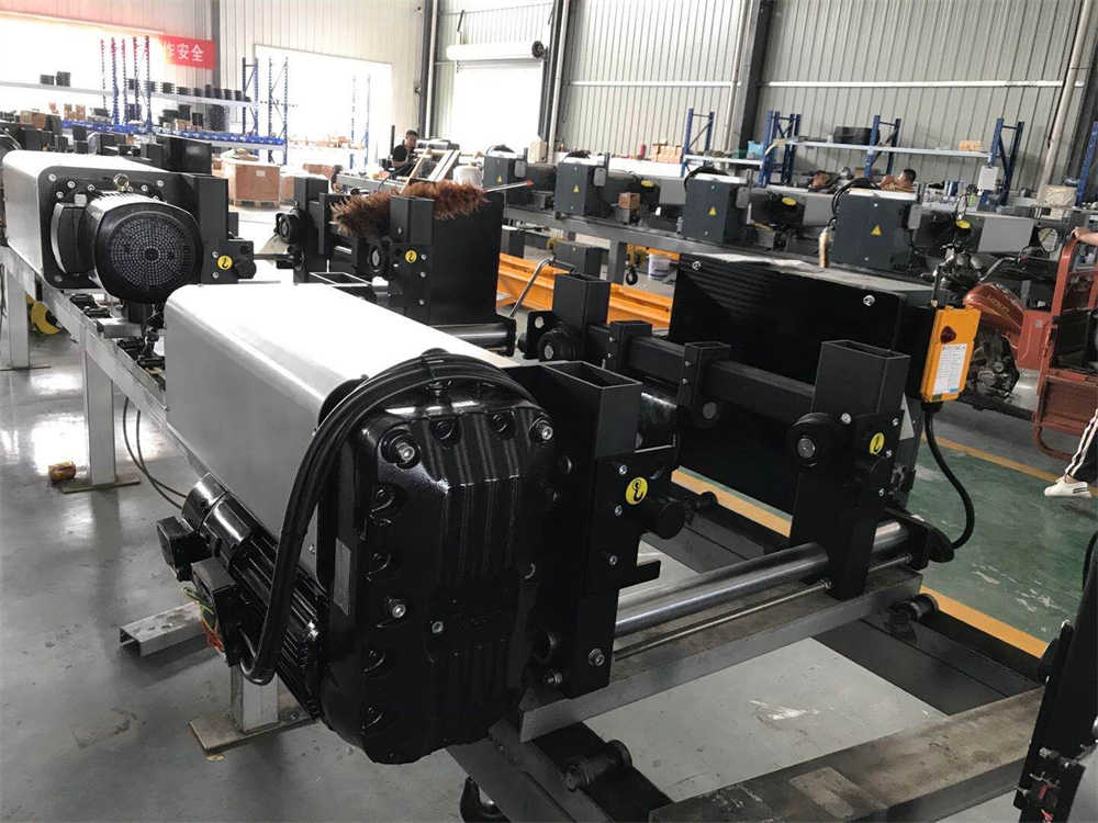 ND electric wire rope hoist in production line