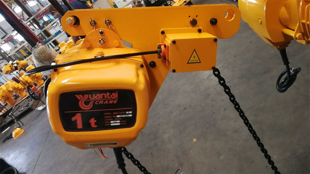 1 ton low headroom electric chain hoist