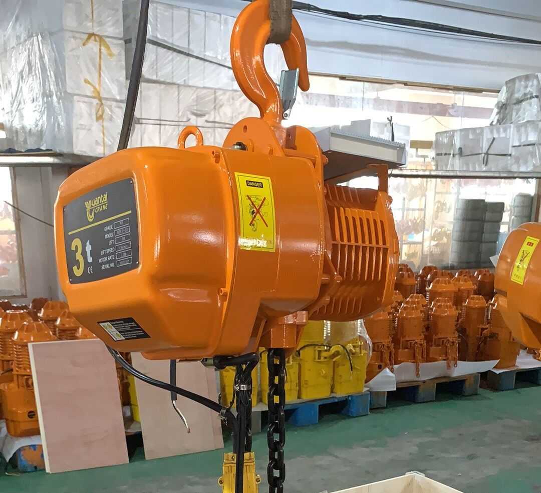 3 tons electric chain hoist