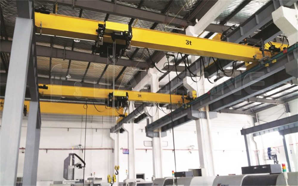 3 ton overhead crane in factory