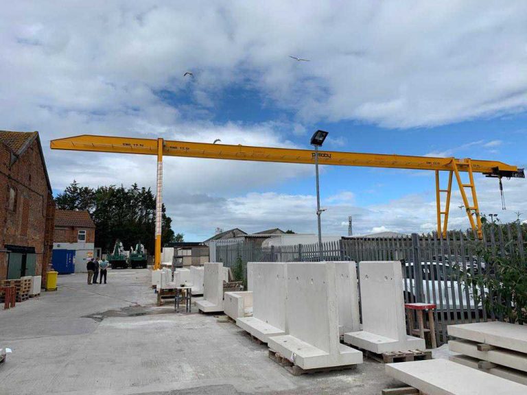 Pelloby Has Designed Built And Installed A 125t Capacity Gantry Crane