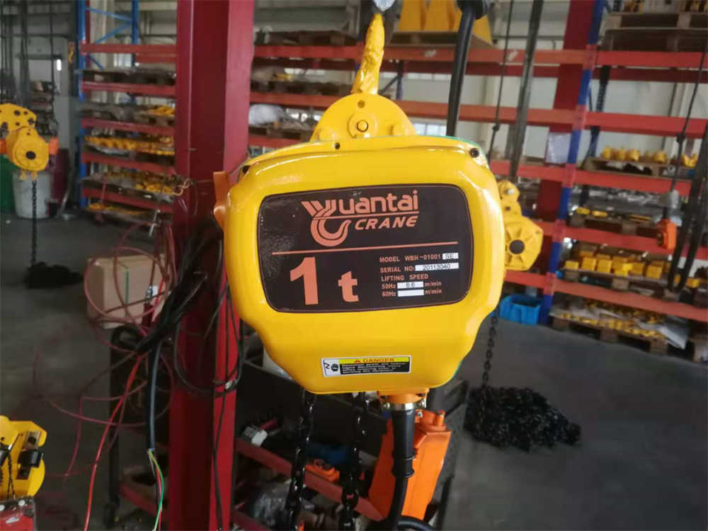 1 ton electric chain hoist