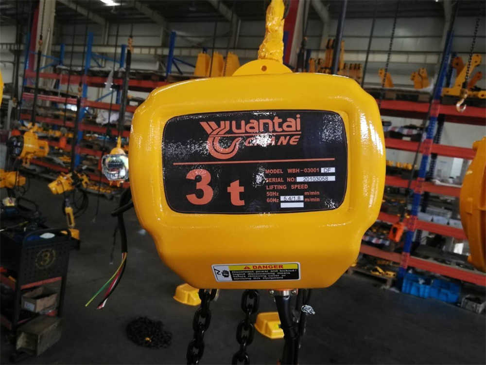 3 tons electric chain hoist