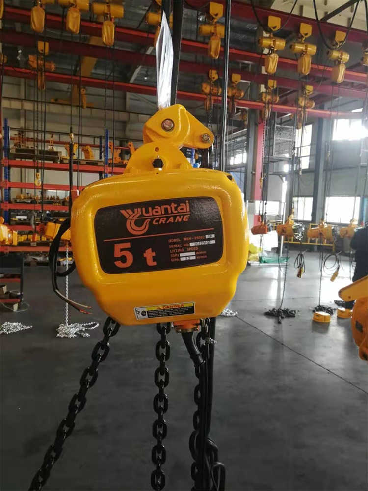 5 ton chain hoist finished