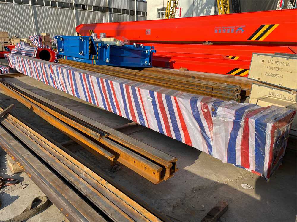 LD Electric Single Girder Overhead Crane Packing Details in Crane Factory