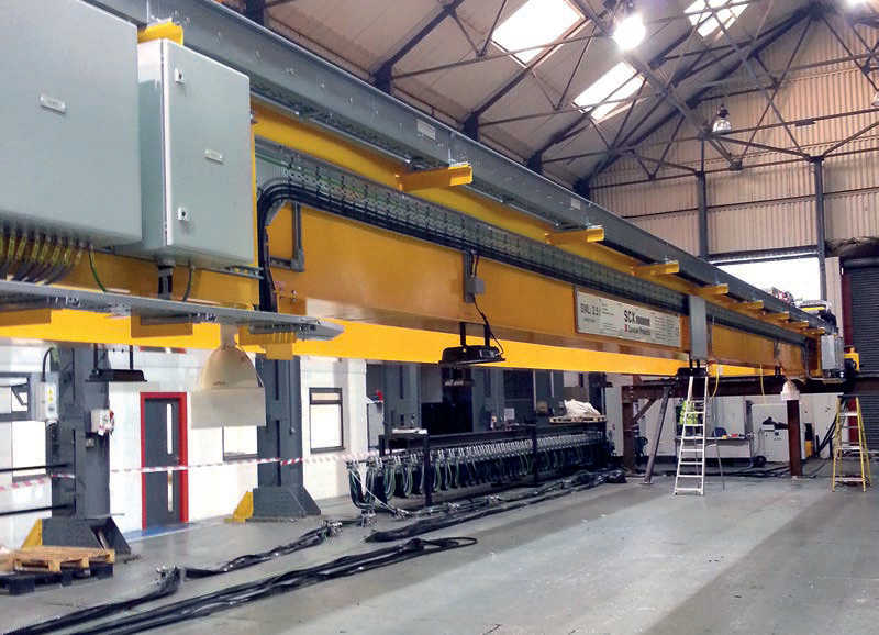 SCX has designed and delivered a semi-automatic crane to Dounreay.
