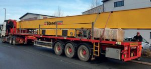 Street Crane delivers a 25t overhead crane to Selmach Machinery.