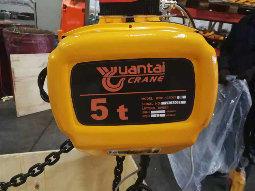 5 ton electric chain hoist