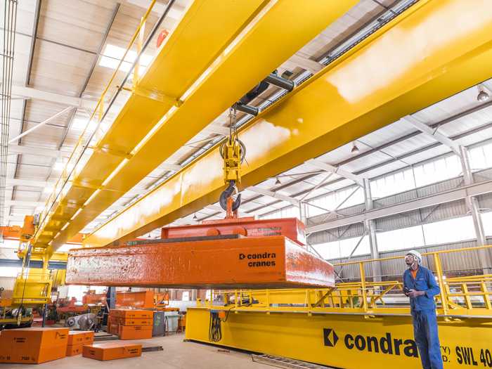 30 ton double girder overhead crane