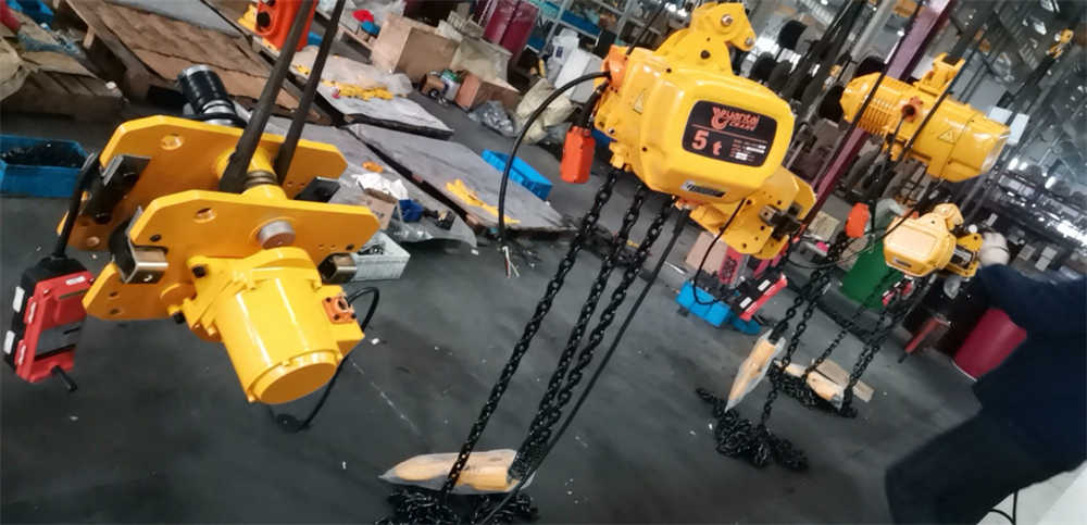 5 tons electric chain hoist