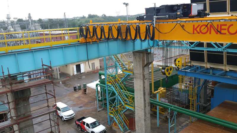 62t double girder overhead crane