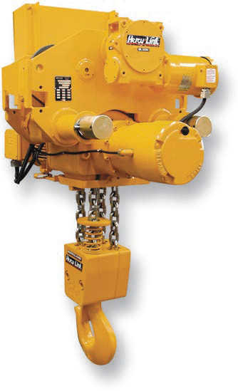 A 12t version of Ingersoll Rand’s Hercu-Link chain hoist was used at NASA to articulate the position of the Pa