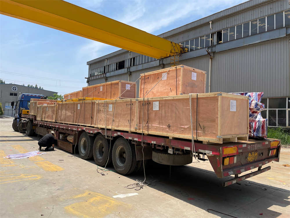 Overhead crane and electric hoist loading and delivery