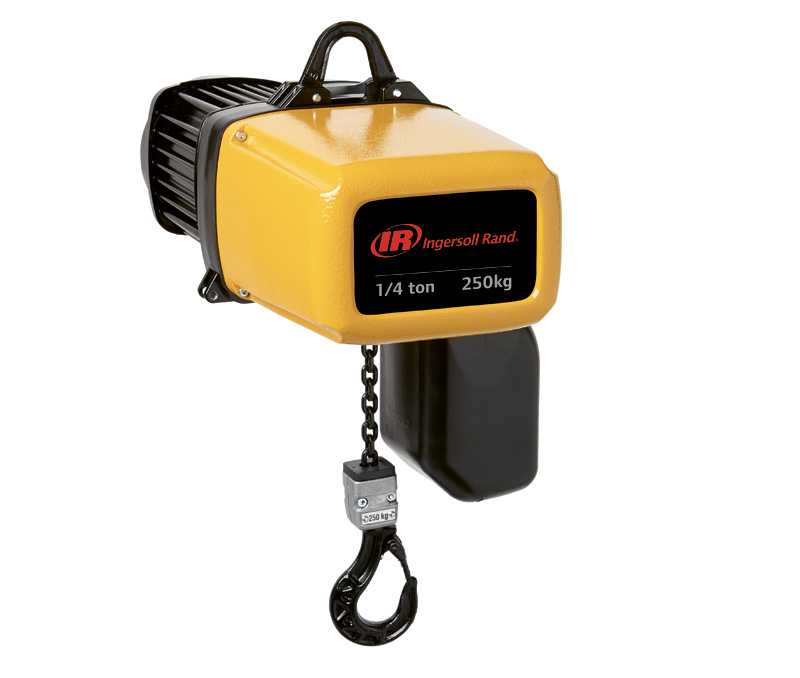 Quick-maintenance hoists from Ingersoll Rand