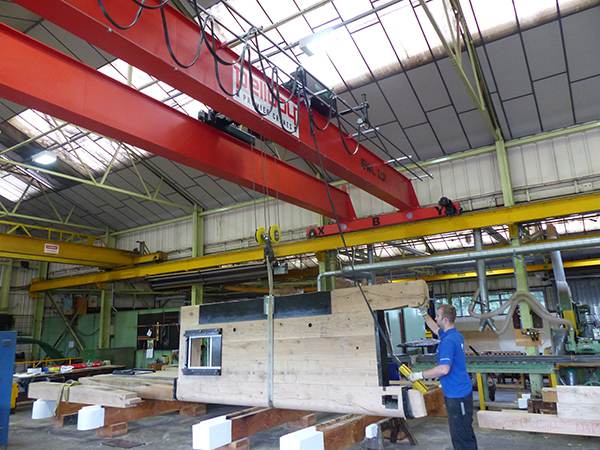 10t double girder overhead crane