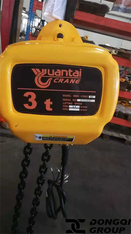 3 ton electric chain hoist