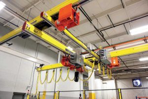 Unified Industries Brand ProPath Automated Workstation Crane