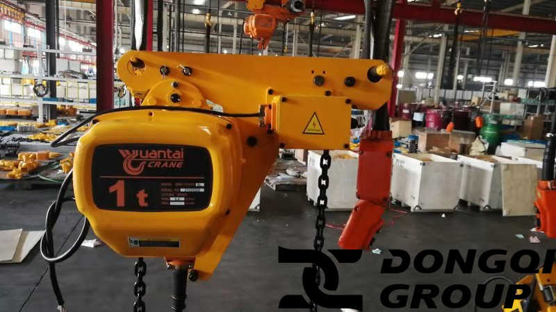 1 ton low headroom electric chain hoist