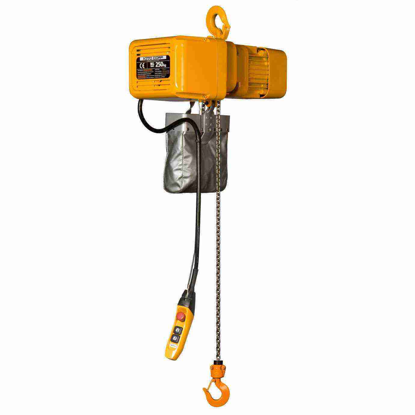 Hoist manufacturer launches new electric chain hoist with limit switches