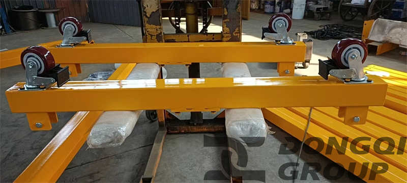 1 ton portable gantry crane and low headroom electric chain hoist sold