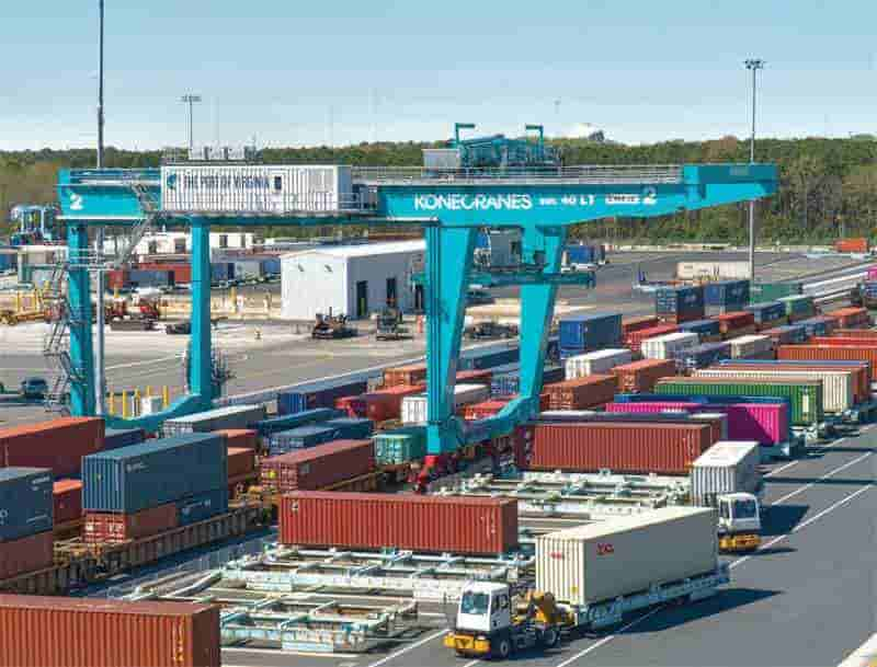 Konecranes is installing 86 automated stacking cranes at the port of Virginia to handle an additional 1 million containers annually. Virginia is the