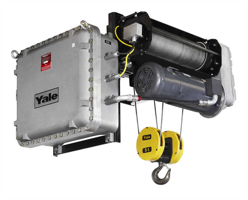 explosion proof electric wire rope hoist