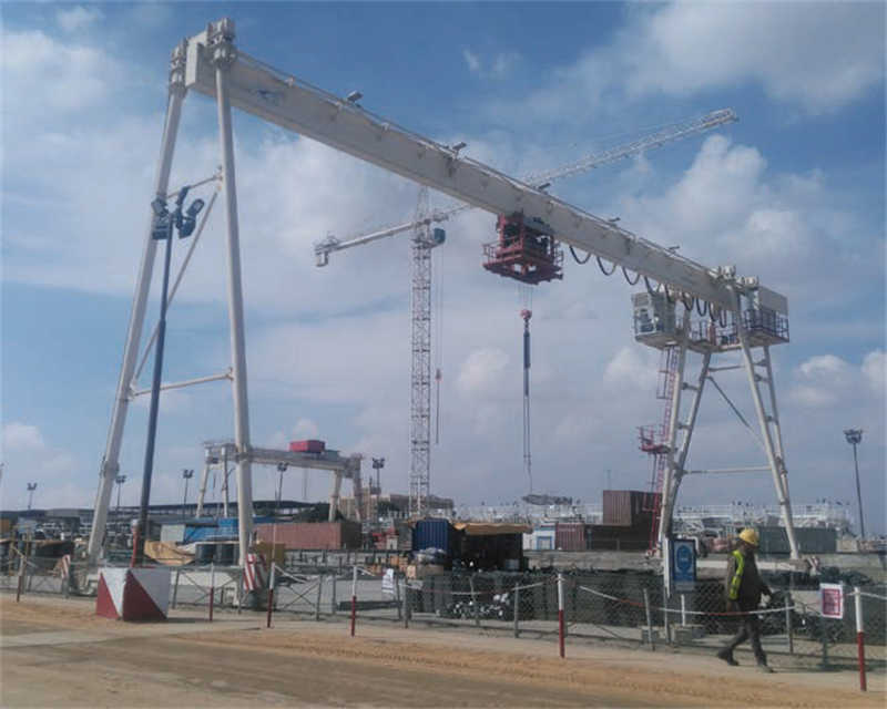 A gantry crane by BVS in Egypt