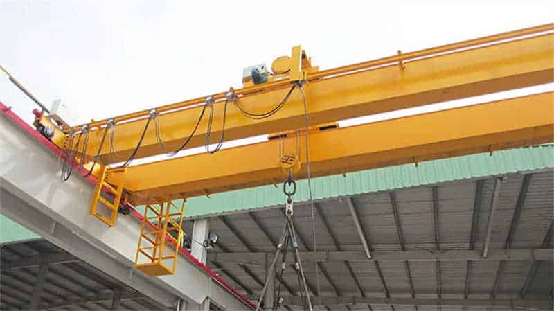 Lh Double Girder Overhead Bridge Crane 3-50t